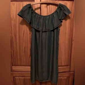 GLAM! Retro Denium Sheath dress size medium